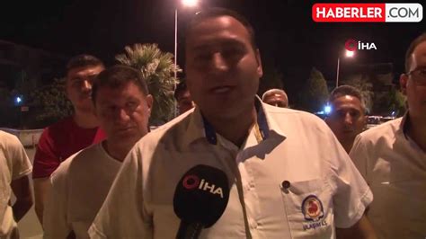 Otobüsün farından rahatsız oldular Şoförü darp ettiler! .